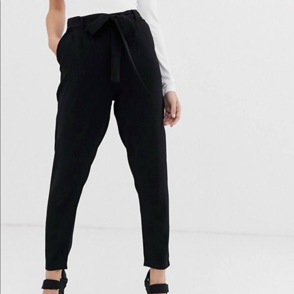 Petite black trousers